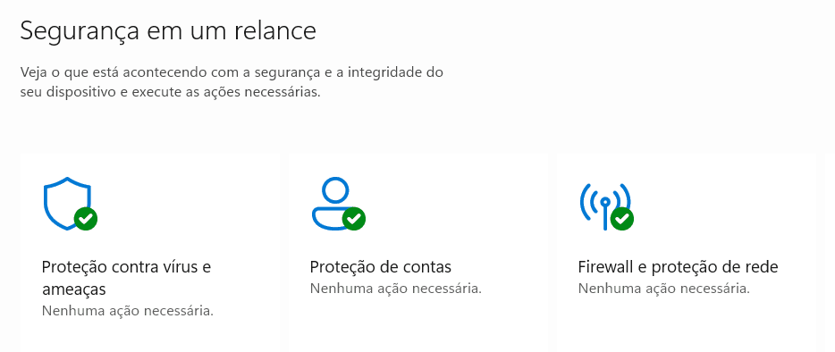 Print do Windows defender